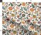 Multicolor Flowers Folk Garden Bedroom Italian Botanical Florals Villa Sage Mustard Coral Wildflower Meadow Large Scale Custom Printed Fabric by Spoonflower Various Fabrics by the Yard or Fat Quarter